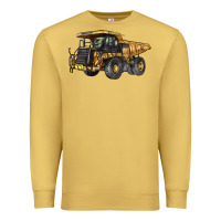 Antique Gold Mining Truck Premium Sweatshirt - LillyAllenDesigns