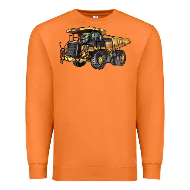 Mining Truck Premium Sweatshirt by LillyAllenDesigns | Teevron