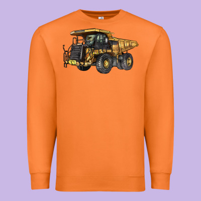 Mining Truck Premium Sweatshirt Designed By Lillyallendesigns