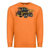 Carrot Mining Truck Premium Sweatshirt - LillyAllenDesigns
