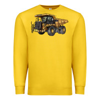 Lemon Mining Truck Premium Sweatshirt - LillyAllenDesigns
