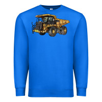 True Royal Mining Truck Premium Sweatshirt - LillyAllenDesigns