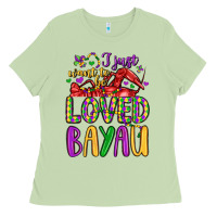 Matcha i just want to be loved bayau Ladies Tee - LillyAllenDesigns