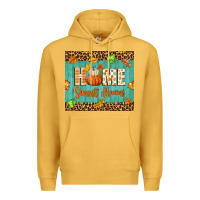 Mustard home sweet home Premium Hoodie - BundleAndBundleShop