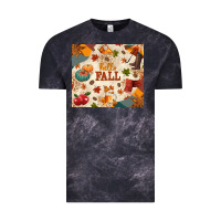 Cloud Black Hello Fall Vintage Tee - texasbilliewilder