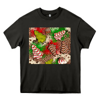 Asphalt little debbie tree cakes leopard Heavy Core Tee - JahusDesignShop