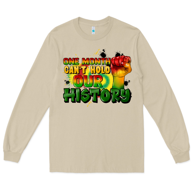 One Month Cant Hold Our History Long Sleeve Tee by CowGirlArtShop | Teevron