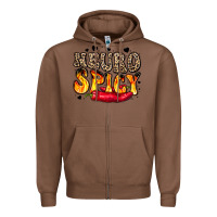 Chestnut neuro spicy neurodivergence Zipper Hoodie - LillyAllenDesigns
