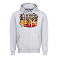 Heather Grey neuro spicy neurodivergence Zipper Hoodie - LillyAllenDesigns