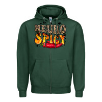 Sports Green neuro spicy neurodivergence Zipper Hoodie - LillyAllenDesigns