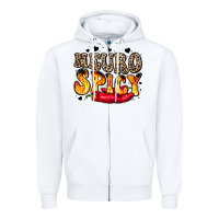 White neuro spicy neurodivergence Zipper Hoodie - LillyAllenDesigns