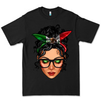 Black mexican latina girl messy bun Premium Tee - LillyAllenDesigns