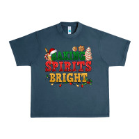 Midnight Navy Baking spirits bright Urban Heavy Tee - NancyCooperArtShop