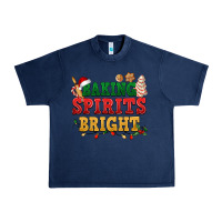 Navy Baking spirits bright Urban Heavy Tee - NancyCooperArtShop