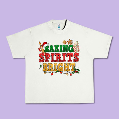 Baking Spirits Bright Urban Heavy Tee Designed By Nancycooperartshop