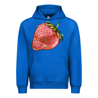 Cobalt strawberry Urban Hoodie - BarkalooDesign