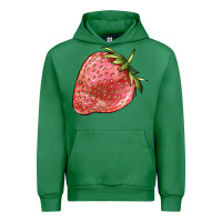 Emerald strawberry Urban Hoodie - BarkalooDesign