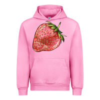 Fuchsia Pink strawberry Urban Hoodie - BarkalooDesign
