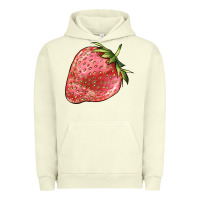 Pigment Pistachio strawberry Urban Hoodie - BarkalooDesign