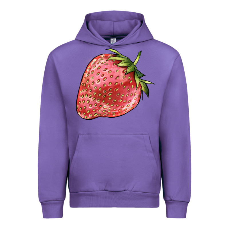 Strawberry Urban Hoodie by BarkalooDesign | Teevron