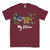 Burgundy My Veteran Classic Tee - Bettercallsaul