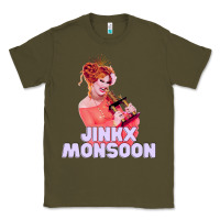 Army Green jinkx monsoon 27 Classic Tee - tuanDangUi