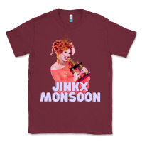 Burgundy jinkx monsoon 27 Classic Tee - tuanDangUi