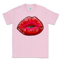 Bubblegum Pink kiss Classic Tee - RanaPortraitStore