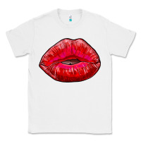 White kiss Classic Tee - RanaPortraitStore