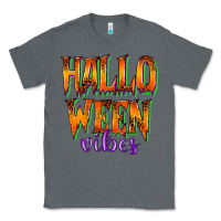 Charcoal Heather halloween vibes Classic Tee - RacoonDesign