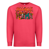 Cardinal thankful mama cow Premium Sweatshirt - RacoonDesign