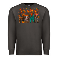 Smoke thankful mama cow Premium Sweatshirt - RacoonDesign