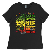 Black title black history celebration Ladies Tee - LillyAllenDesigns