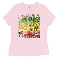 Bubblegum Pink title black history celebration Ladies Tee - LillyAllenDesigns