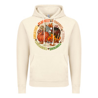 Vintage Artic Bonfires flannels smores campfires pumpkin Vintage Hoodie - NancyCooperArtShop