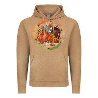 Vintage Camel Bonfires flannels smores campfires pumpkin Vintage Hoodie - NancyCooperArtShop