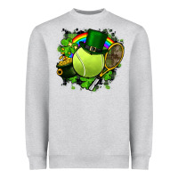 St. Patrick's Day Tennis Heavyweight Sweatshirt | Teevron