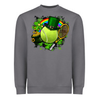 Storm St. Patrick's Day Tennis Heavyweight Sweatshirt - FaDigitalArtStudio