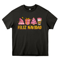 Asphalt feliz navidad Heavy Core Tee - MaliasSmallBusiness