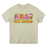 Mossy feliz navidad Heavy Core Tee - MaliasSmallBusiness