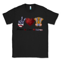Black Peace Love Veteran Classic Tee - Bettercallsaul