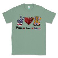 Sage Peace Love Veteran Classic Tee - Bettercallsaul