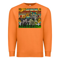 Carrot Western Cute Hampshire Sheep Family Premium Sweatshirt - LillyAllenDesigns