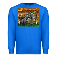 True Royal Western Cute Hampshire Sheep Family Premium Sweatshirt - LillyAllenDesigns