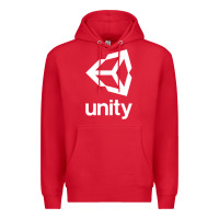 Red unity 3d game dev Premium Hoodie - tuanDangUi