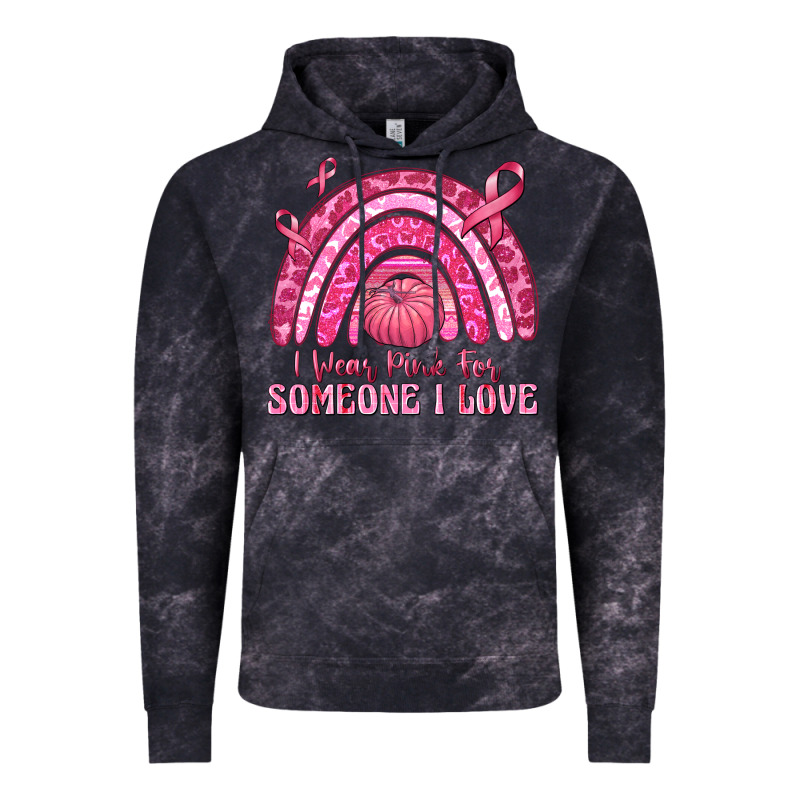 I Wear Pink For Someone I Love Vintage Hoodie by texasbilliewilder | Teevron