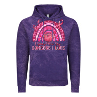 Cloud Purple i wear pink for someone i love Vintage Hoodie - texasbilliewilder