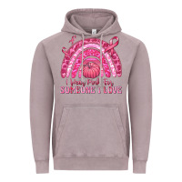 Vintage Zinc i wear pink for someone i love Vintage Hoodie - texasbilliewilder