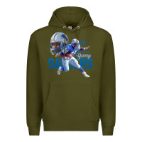 Army Green barry sanders gift Premium Hoodie - tuanDangUi