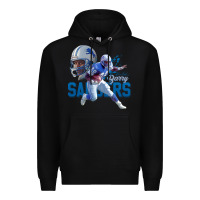 Black barry sanders gift Premium Hoodie - tuanDangUi